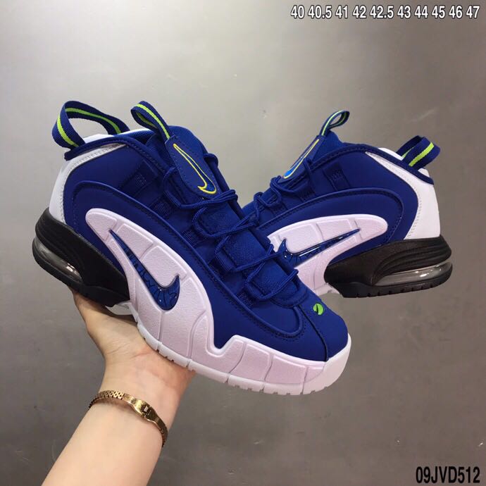 Nike Air Penny 1 Blue White Black Shoes